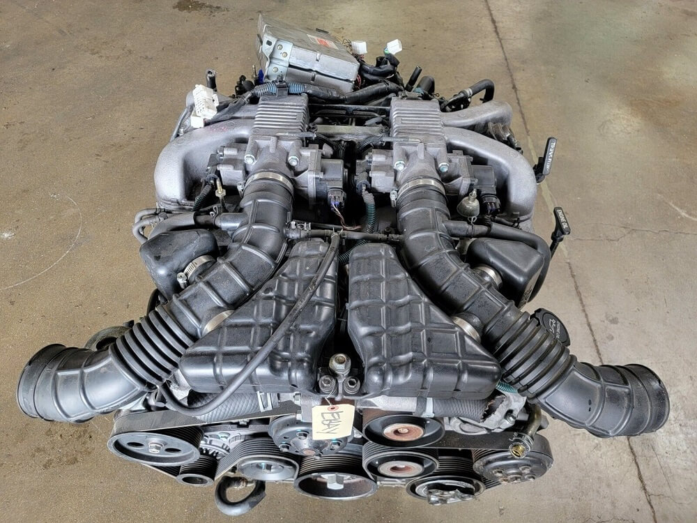 TOYOTA V12 5.0L CENTURY 1GZ-FE COMPLETE SWAP HARNESS AND ECU LOW MILES JDM