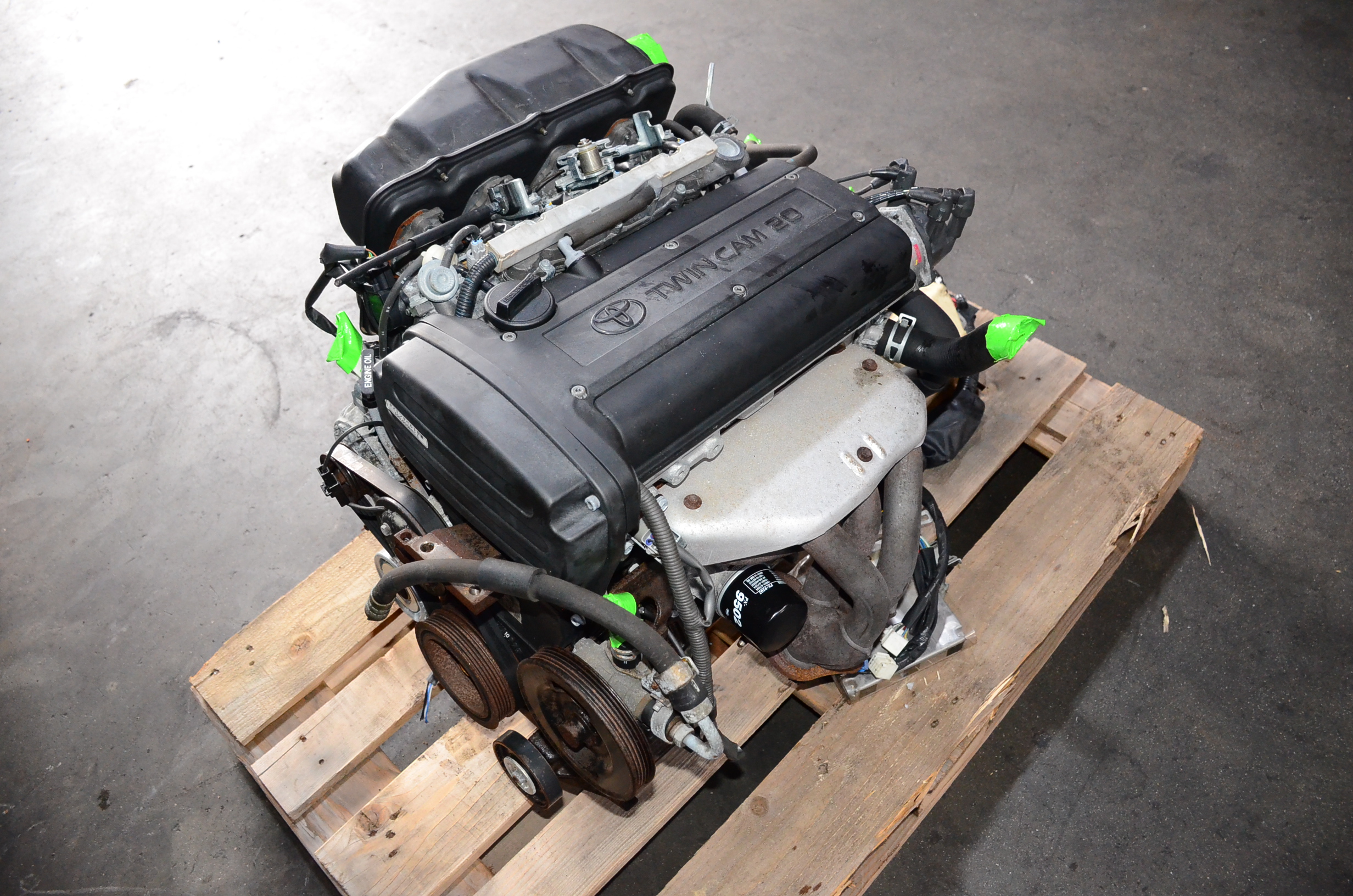 JDM Toyota Levin 4AGE 20Valve Engine  4A-GE Blacktop AE111 BLACK TOP Engine only Motor