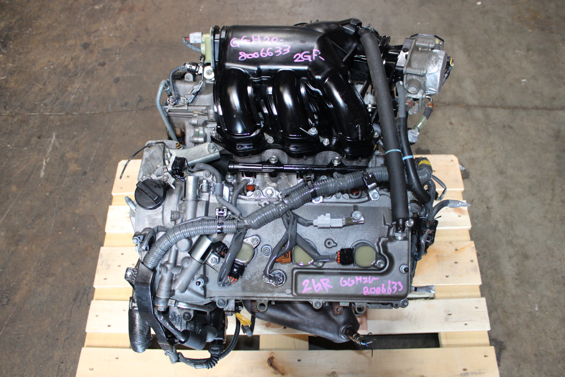TOYOTA HIGHLANDER ENGINE 2007 2008 2009 2010 2011 2012 2013 2014 2015 2016 6CYLINDERS 3.5L JDM 2GR-FE MOTOR