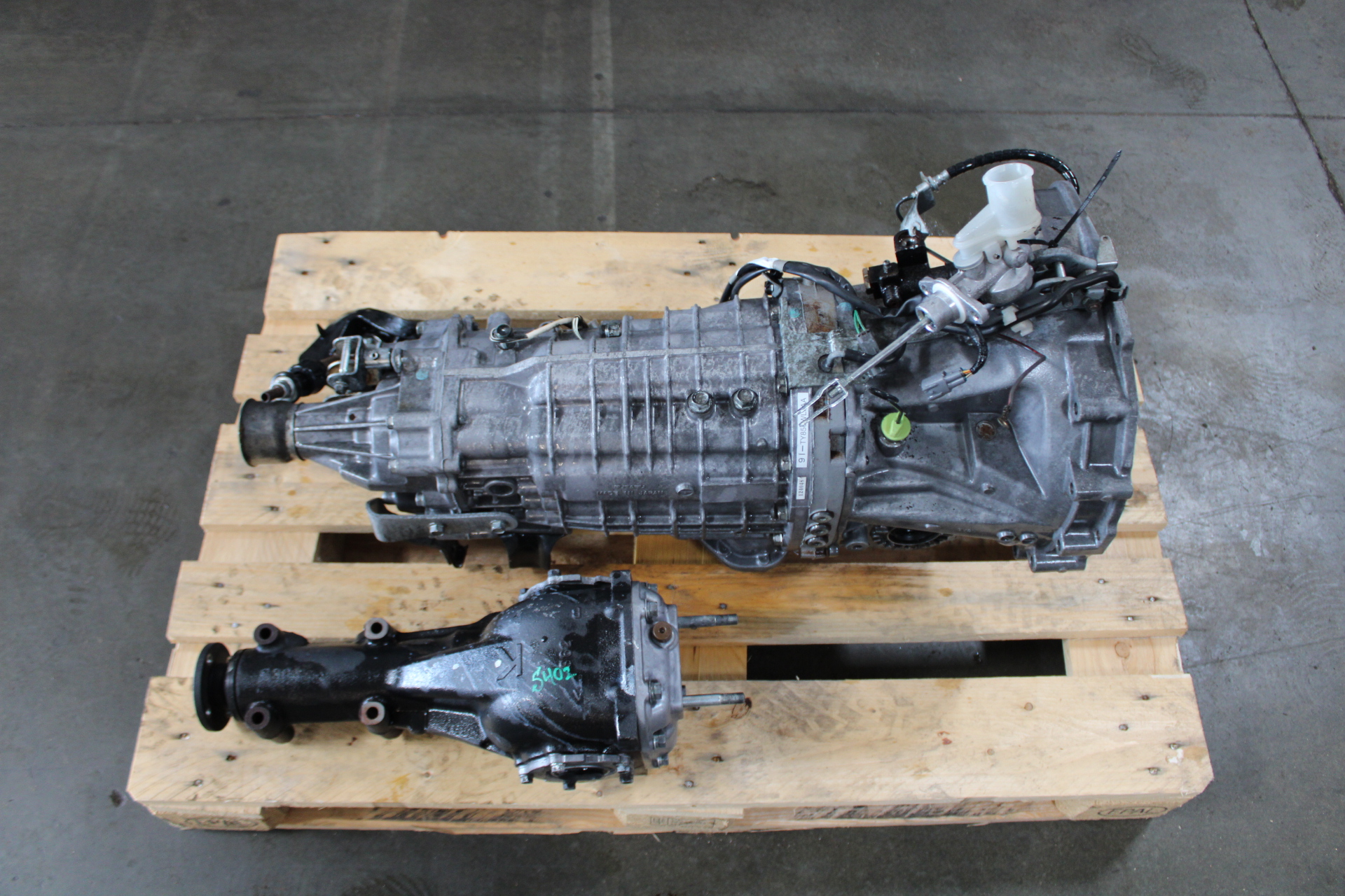  JDM 05-09 SUBARU LEGACY TURBO SPEC B 6 SPEED TRANSMISSION 6MT TY856WBDAA DIFFERENTIAL